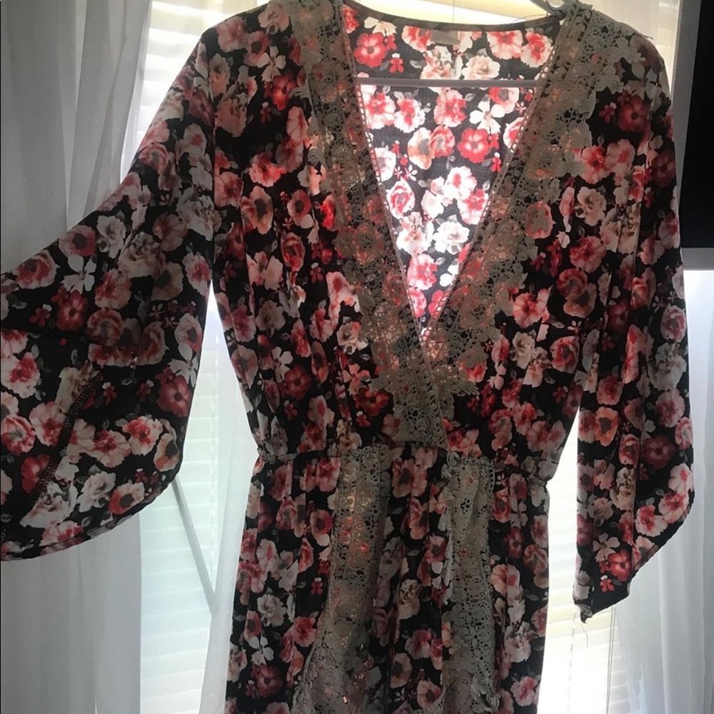 Size small floral romper